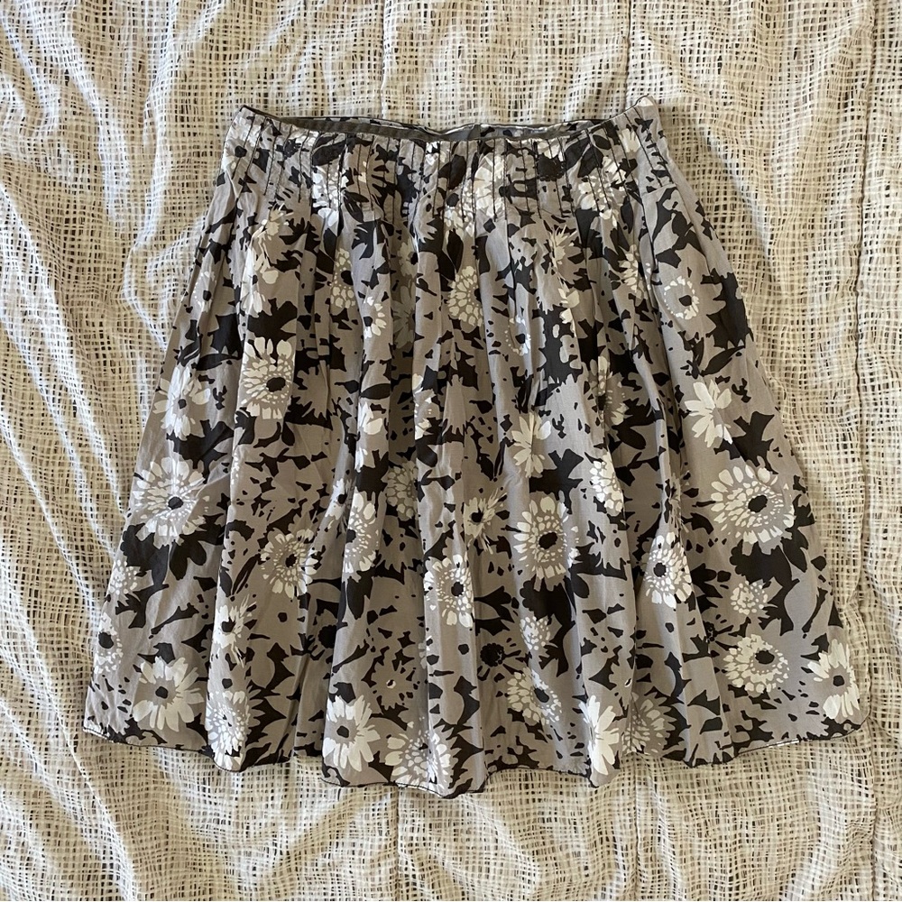 vintage liz claiborne floral skirt